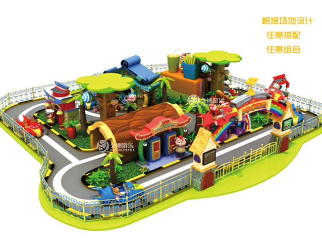 儿童乐园交通模拟